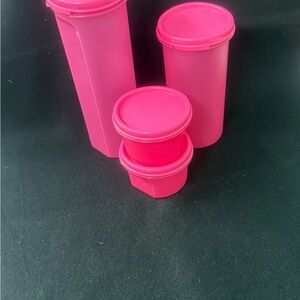 Pink Storage Container Set